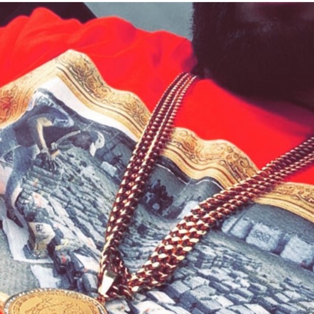 Heavy Mens Gold Chain Necklace
